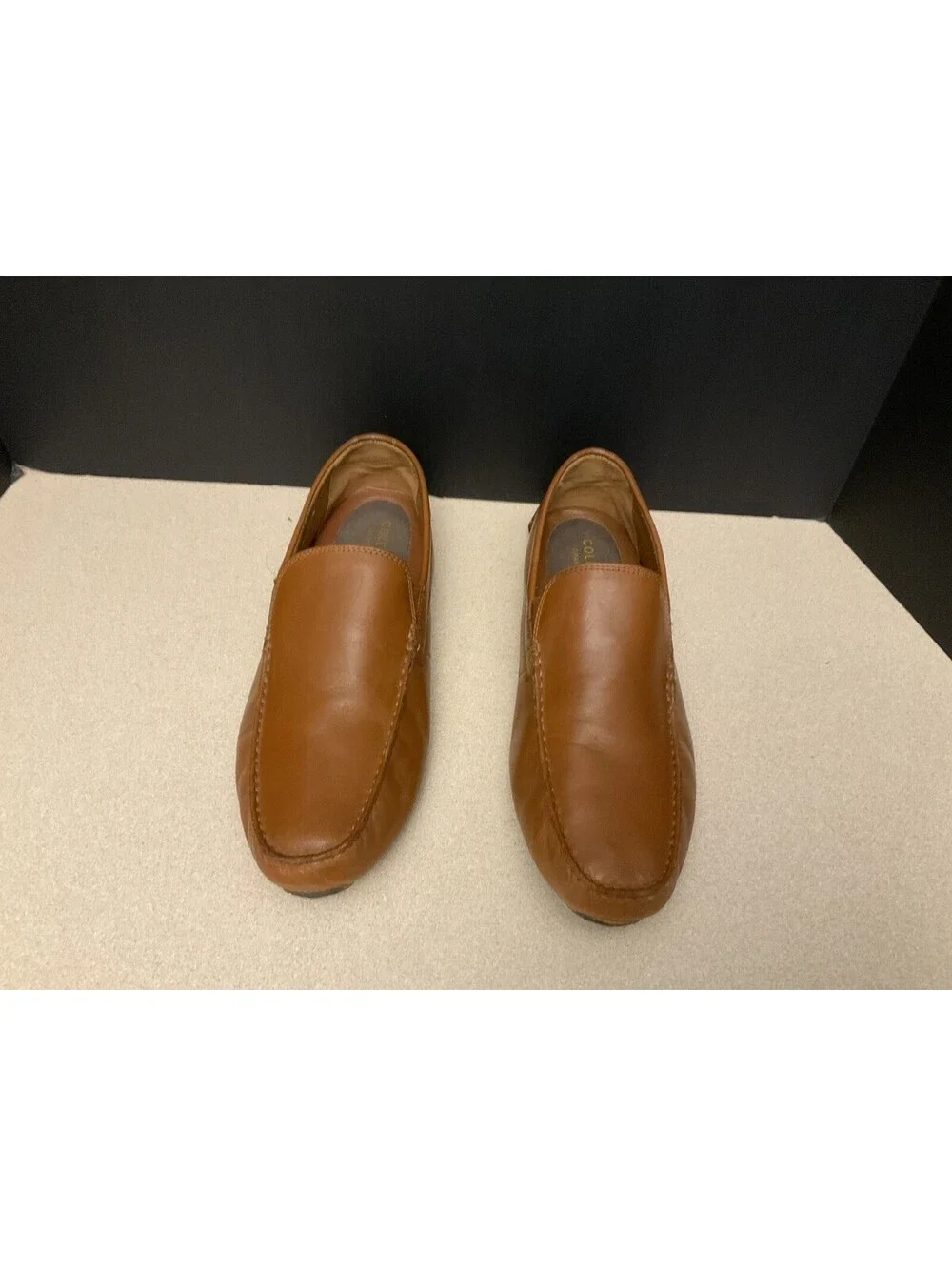 Mens Cole Haan Markman Plain Leather Driving Slip On Loafers. Size 11M. Nice!!!